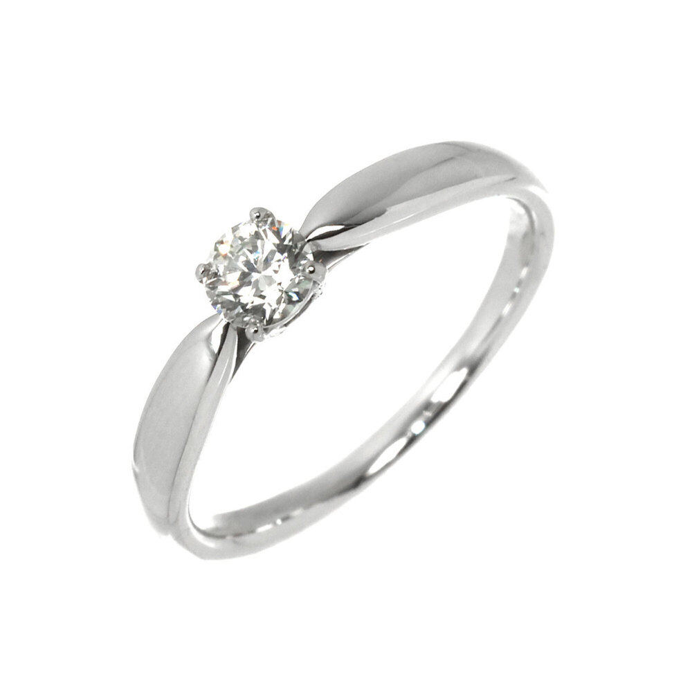 Tiffany & Co. Harmony Diamond Ring, 0.25ct Diamond, H IF, 3EX, Platinum.